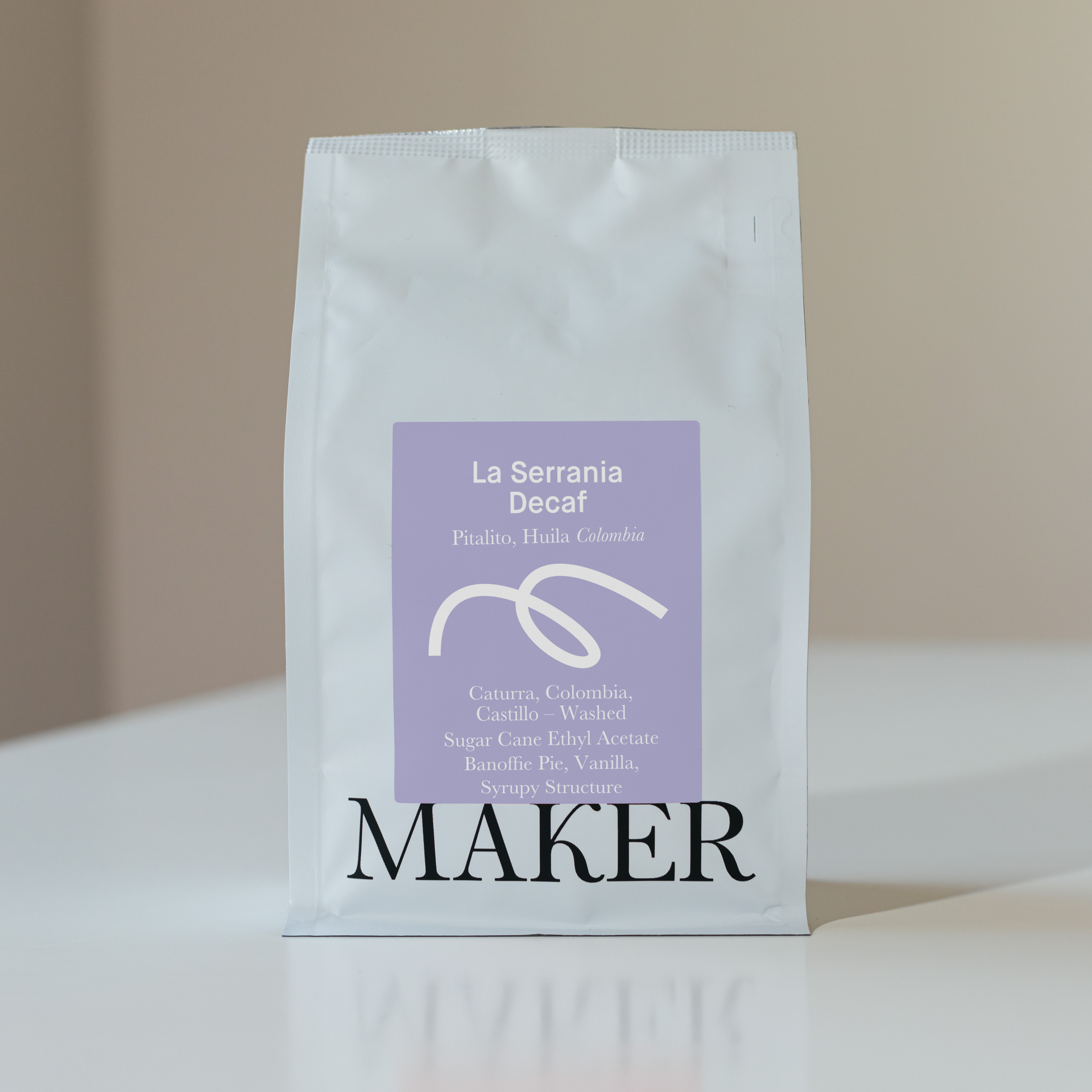 The most delicious Decaffeinated coffee we have ever tasted at Maker.