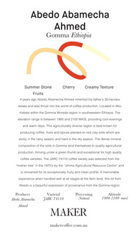 Abedo - Natural - Ethiopia (Espresso Roast)