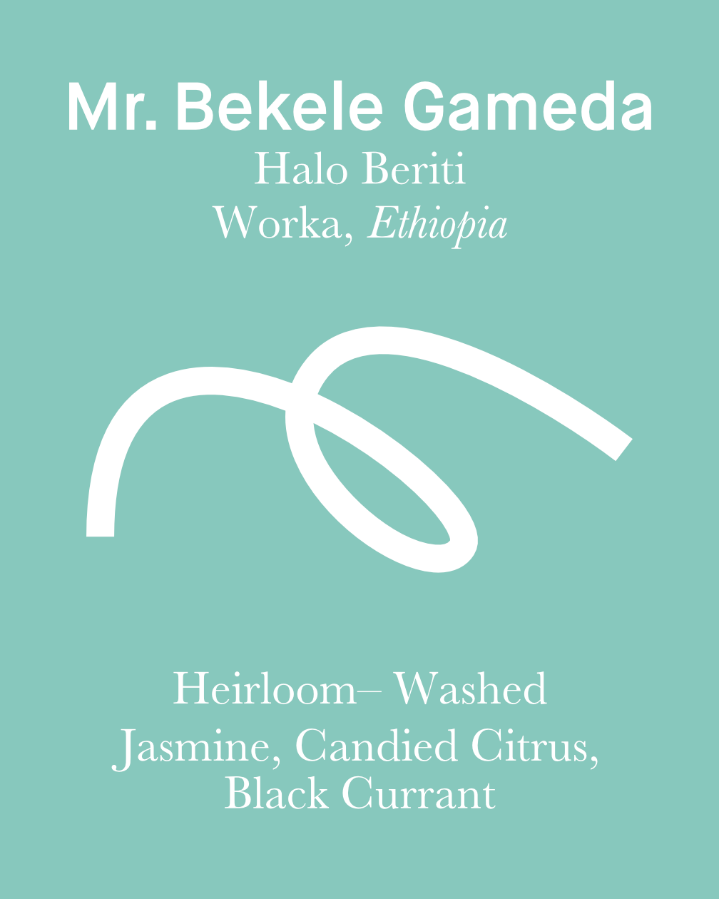 Bekele - Washed - Ethiopia (Filter Roast)