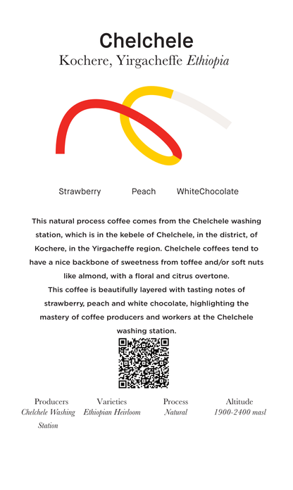 Chelchele - Natural - Ethiopia (Espresso Roast)