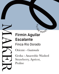Select Series 2025 - Firmin Aguilar Escalante - Gesha - Anaerobic Washed -  100g - Tin