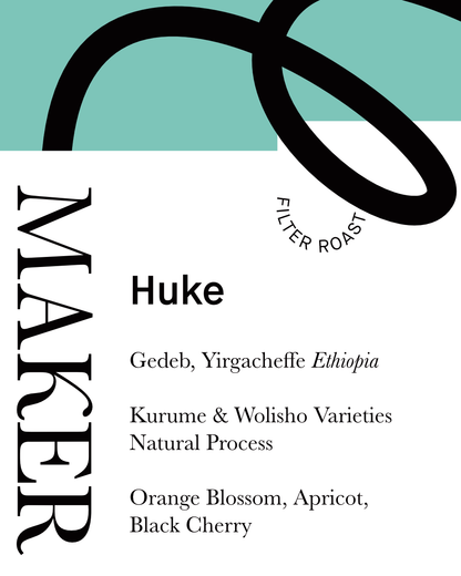 Select Series 2026 - Huke - Premium Cherry Selection - Kurume & Wolisho, Natural - Ethiopia 100g - Tin