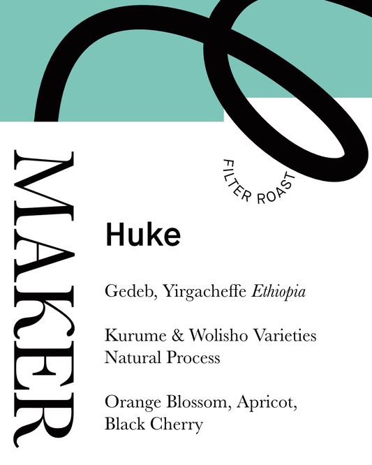 Select Series 2026 - Huke - Premium Cherry Selection - Kurume & Wolisho, Natural - Ethiopia 100g - Tin