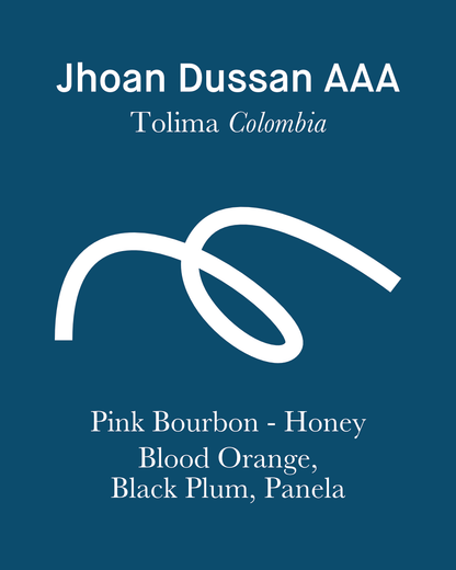 Jhoan Dussan AAA - Honey - Colombia (Filter Roast)