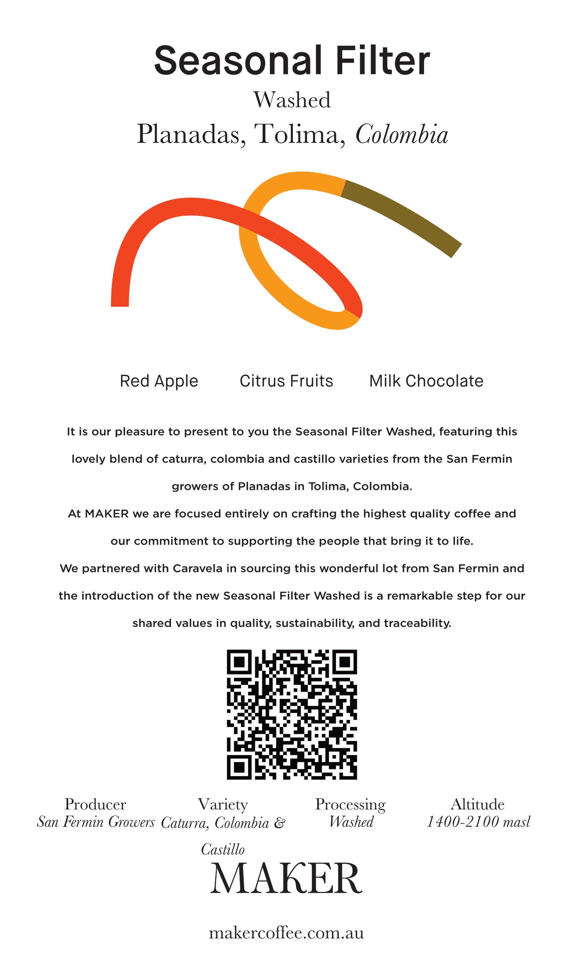 Seasonal Filter - Washed - (Filter Roast)