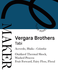 Select Series 2025 - Vergara Brothers - Tabi, Washed - Colombia 100g - Tin