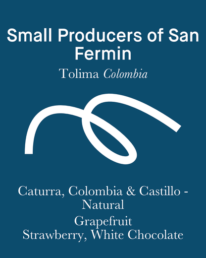 Small Producers of San Fermin - Natural - Colombia (Espresso Roast)